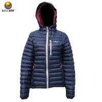 Multiple color women's padding jacket with waterproof windproof breathable fabric
