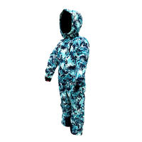 High Quality boy thicken ski suit Full print fashion snowsuit windproof ski overall for children warm winter clothing